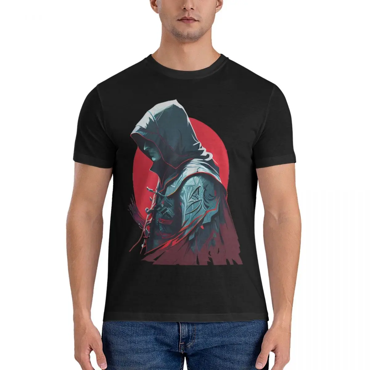 Syndicate T-Shirts for Men A-Assassin's Game Creed Funny 100% Cotton Tee Shirt O Neck Short Sleeve T Shirt Gift Idea Tops