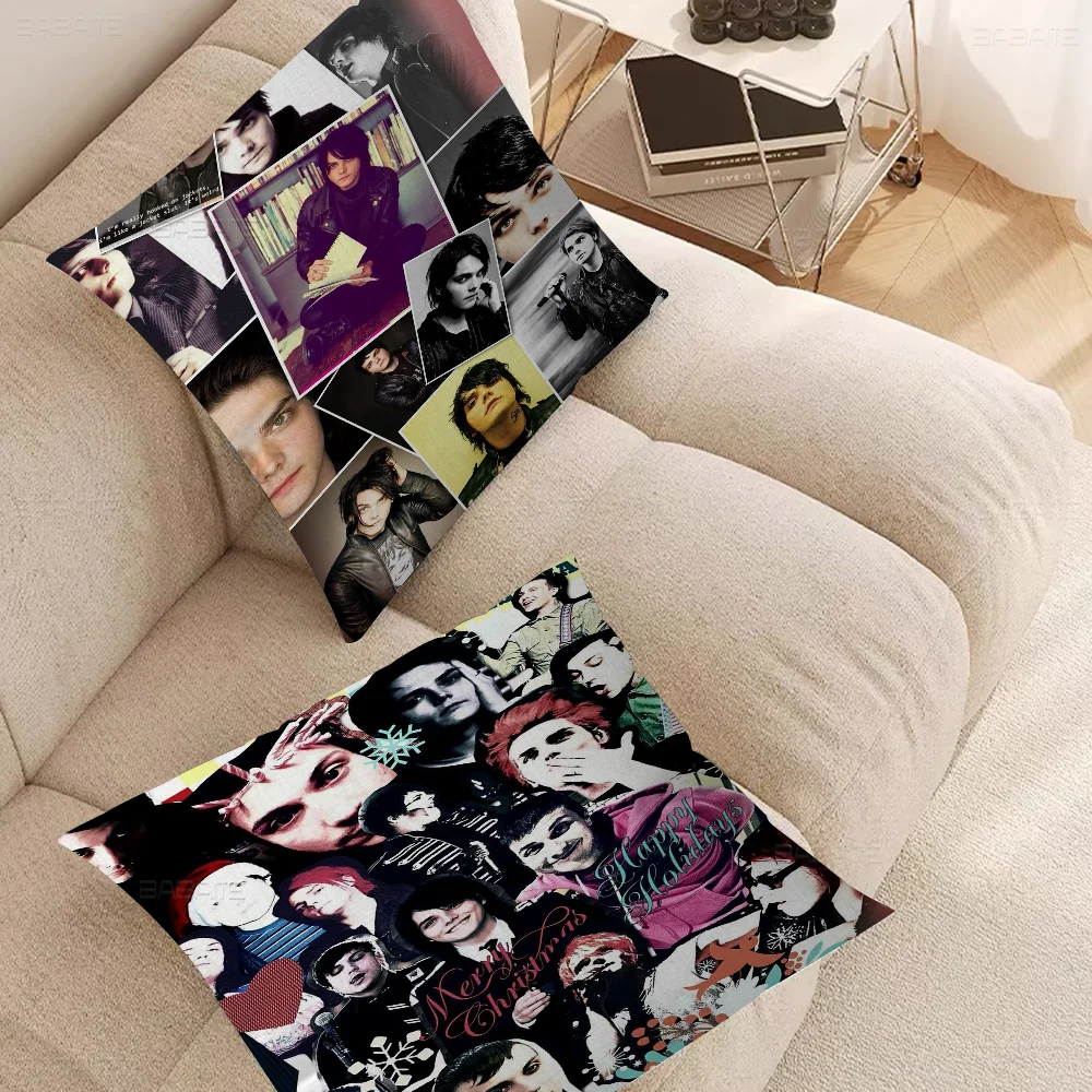 My C-Chemical R-Romance Maple Design Cushion Cover Happy Autumn Harvest Decor Holiday Decorati Pillow Cover