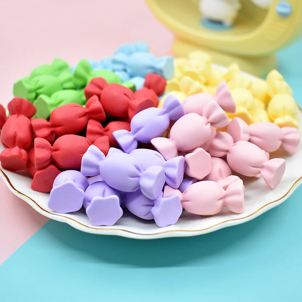 Maracoon Resin Candy Decoration,Cabochon Scrapbooking Materials,Flat Back Miniatures,Fake Food