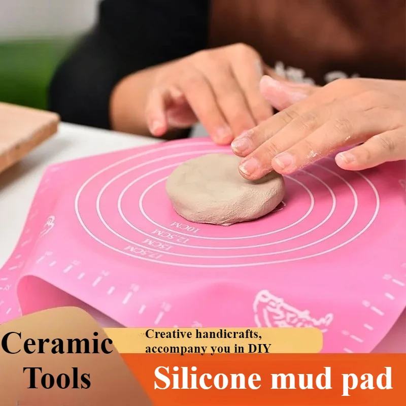

Thickened Mud Kneading Pad/DIY Handmade Non Stick/anti Slip/ceramic Tool/used for Kneading Mud/kneading Dough Rolling Pad