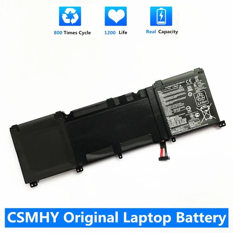 

CSMHY New Laptop Battery C32N1415 For ASUS ZenBook Pro UX501 G501VW G501JW UX501VW UX501JW N501VW UX501LW