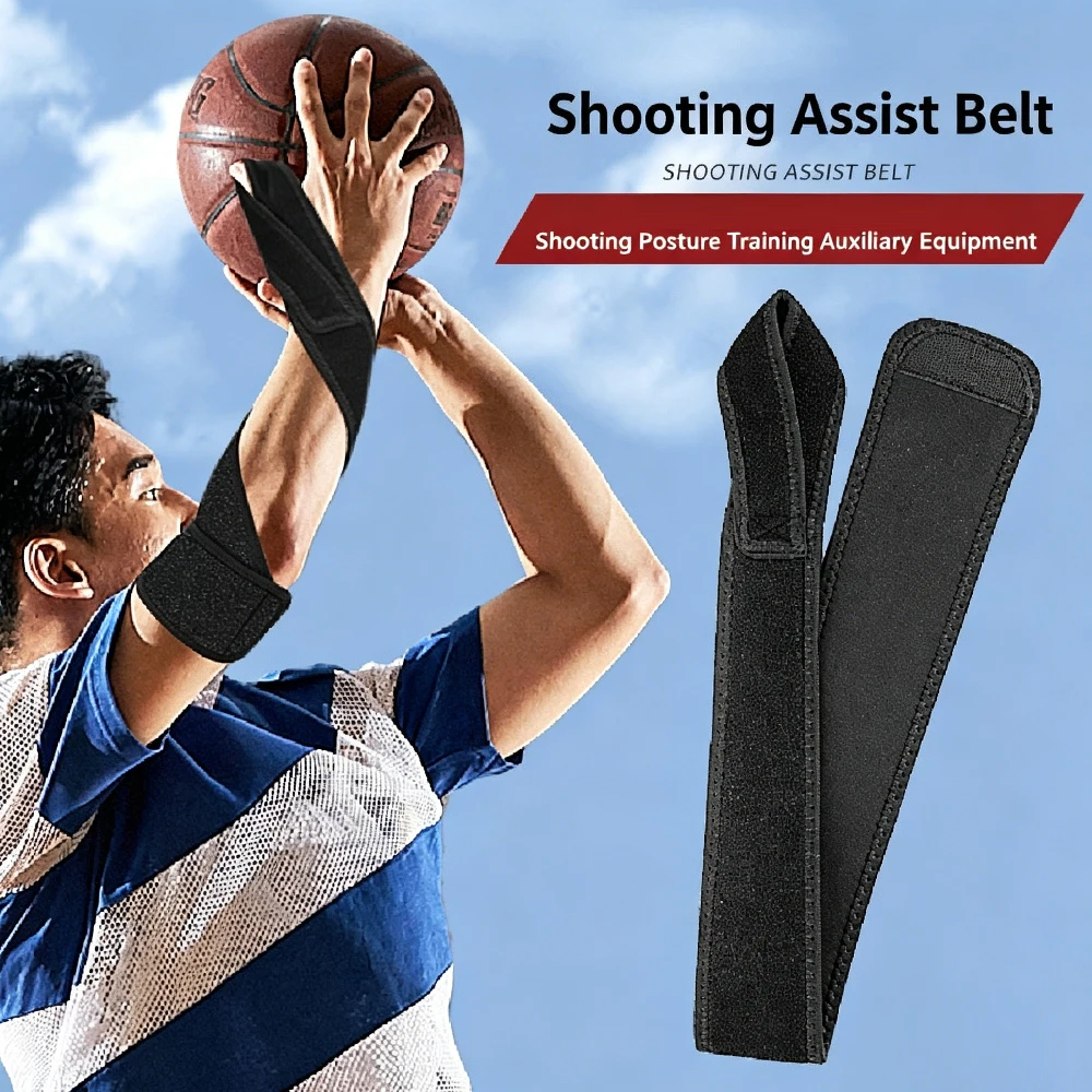 1PCS Basketball Hand Form Correction Straps,Adjustable Neoprene Shot Trainer, Finger Sleeve Shooting Aid for Basketball Training