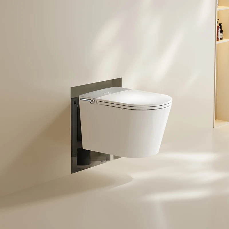 S032 Factory Direct Remove Control Wall-hung Intelligent Toilet Quick Heating Type Space-Saving Smart Toilet