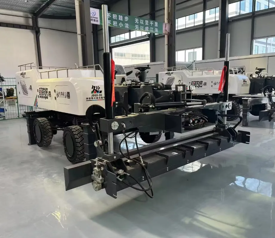 Customized Large Size High-efficiency Laser Leveling Machine Automatic Concrete Spreader Leveler-Laser Paving Machine