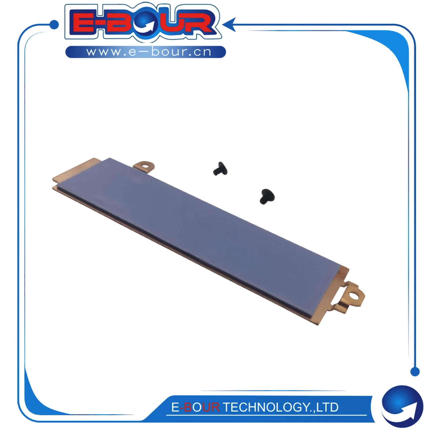 Крышка радиатора SSD для G15 5510 5515 5511 2280 M.2 Кронштейн SSD 026X1Y 26X1Y Термопрокладка Радиаторная крышка Caddy с винтами Новый