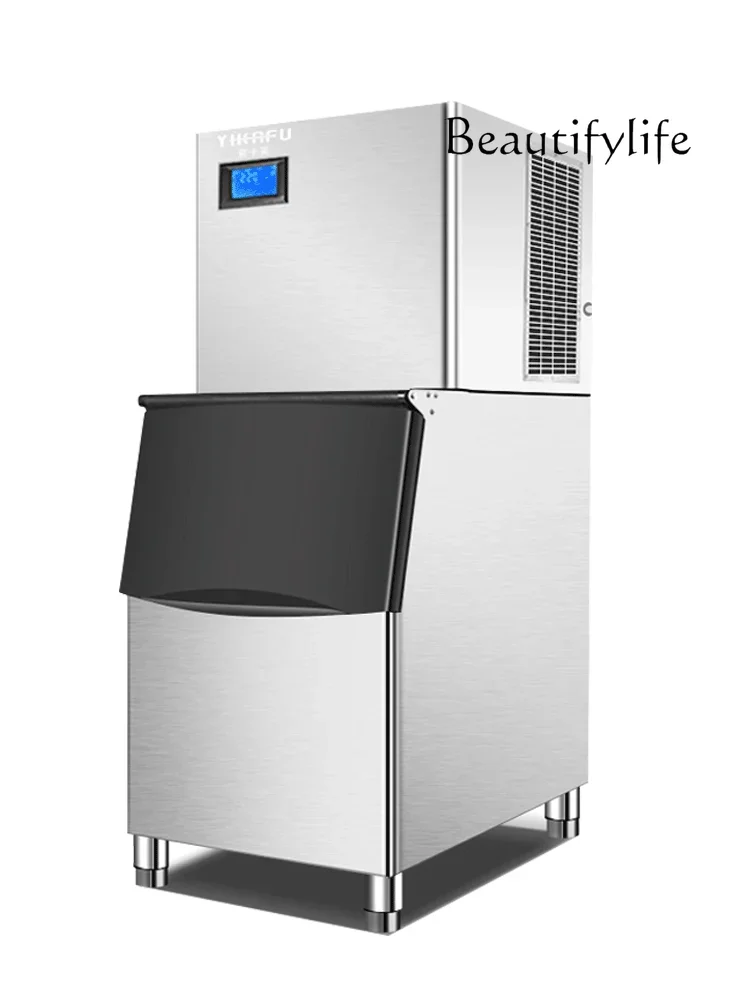 

Ice machine commercial milk tea shop KTV bar hotel automatic square ice machine