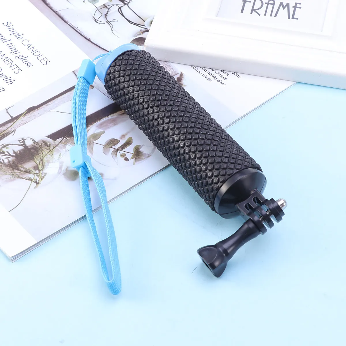 

Плавающая ручная палка-буй ярко-желтого цвета для 3D-систем, аксессуар для подводной камеры, плавающий держатель для видеокамеры