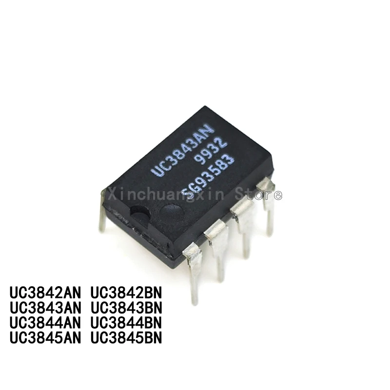 5PCS/lot UC3842 UC3843 UC3844 UC3845 A AN B BN Inline DIP-8 Power Management IC Switch controller