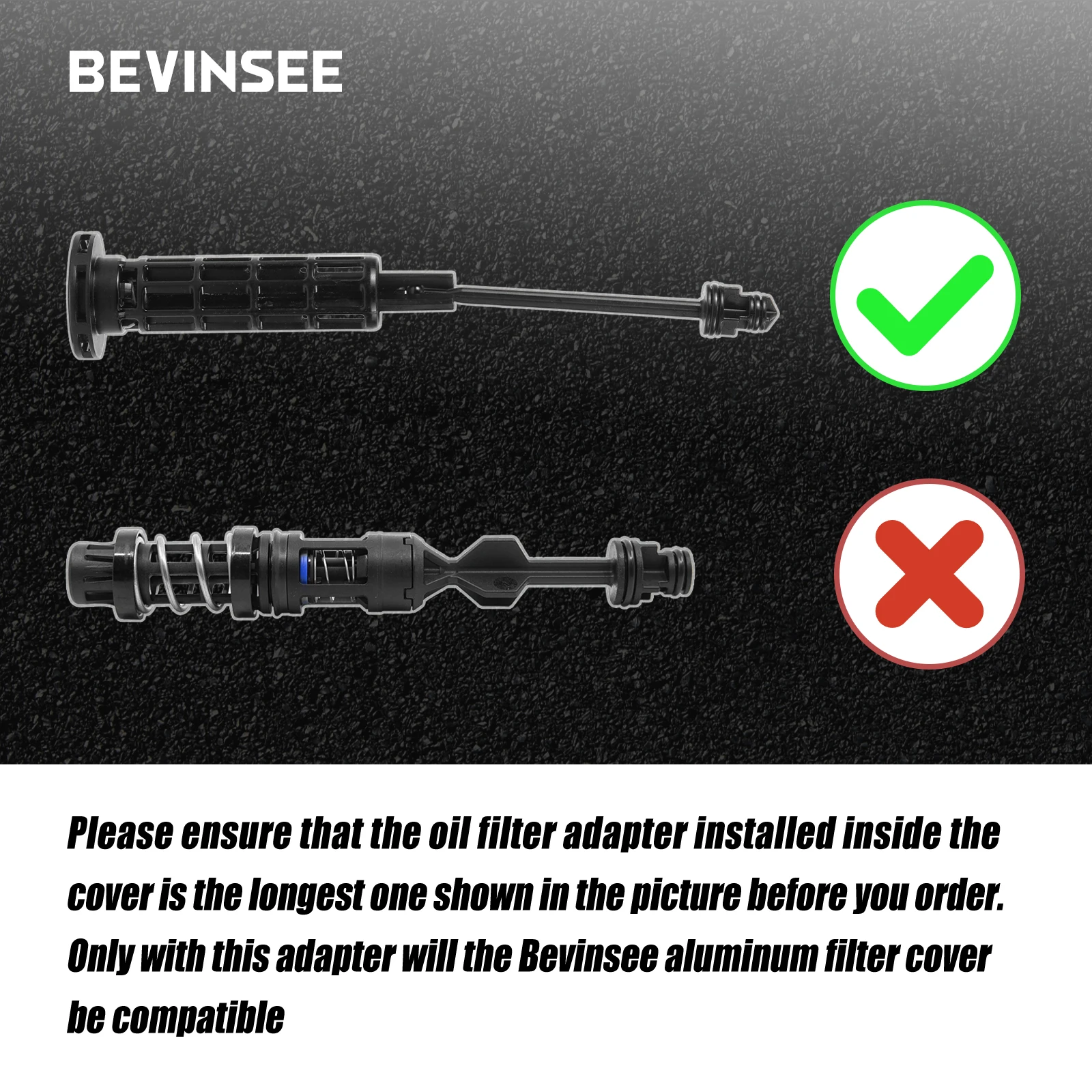 BEVINSEE Oil Filter Housing for EA888 Gen3 1.8T 2.0T Engine, for Audi A3 S3 TT Q2,for VW for Golf 7 for Jetta MK6 for Tiguan MK2