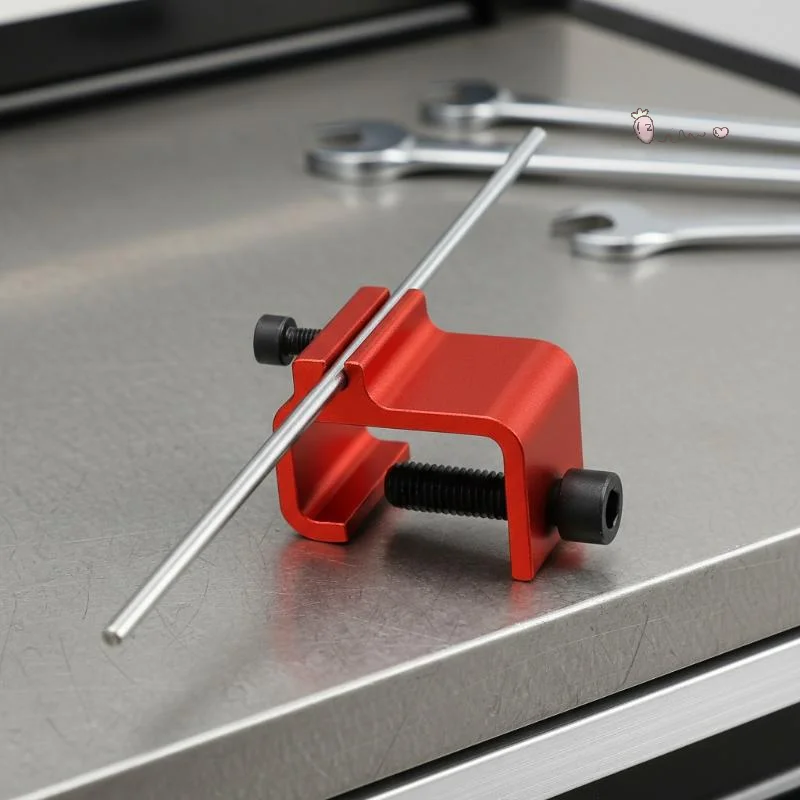 Universal CNC Aluminum Motorcycle Chain Alignment Tool - Quick & Accurate For Motocross