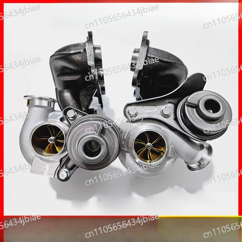 

Двигатель N54 3.0T с двойным турбонаддувом TD04L-19T, модификация с коваными лопатками, увеличенный объем.