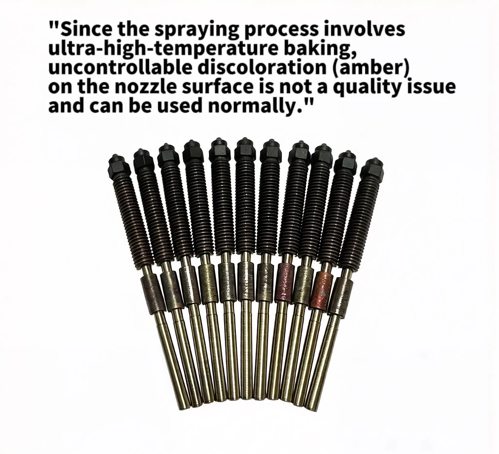 Super Coated Creality K1C/K1 Max/Ender-3 V3 Plus 3D Printer Quick-swap Nozzle Print Head Good for PETG Printing