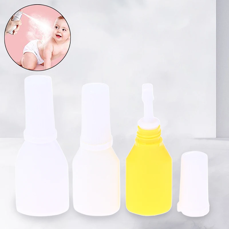 10Pcs Dry Powder Spray Bottle Refillable AtomizerBaby Powder Dispenser Detachable Traveling Use Plastic Makeup Cosmetics Sprayer