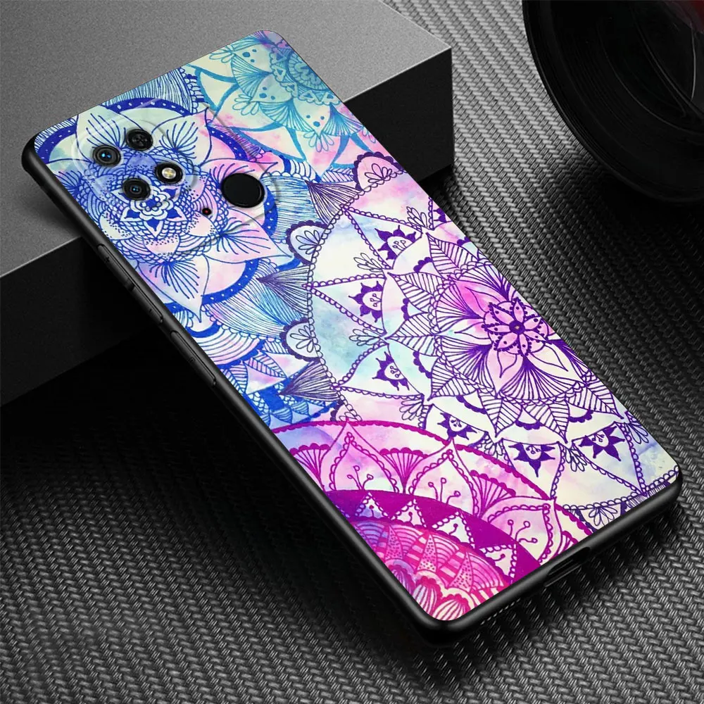 Mandala Phone Case for Redmi Note 12 11S 9S 10S 12S 9T 13 Pro 10 11 Pro 9 8 7 8T 10 Lite 12 Pro 13 Shell Silicone Cover