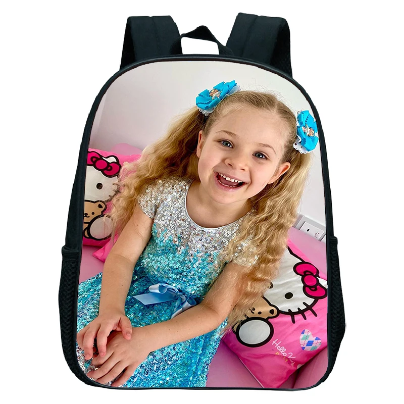 Kids Bag Diana Show Print Backpack for Girls High Quality School Bag Kawaii Girl Pattern Kindergarten Backpack Toddler Bags Gift