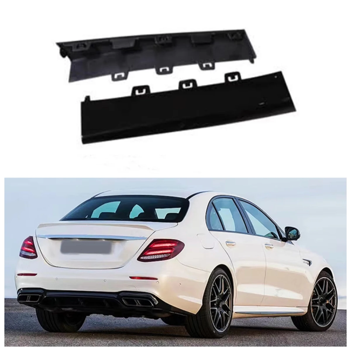 

Factory Outlets E63 2017-2022 Style Rear Diffuser Car Accessories Side Parts for W213