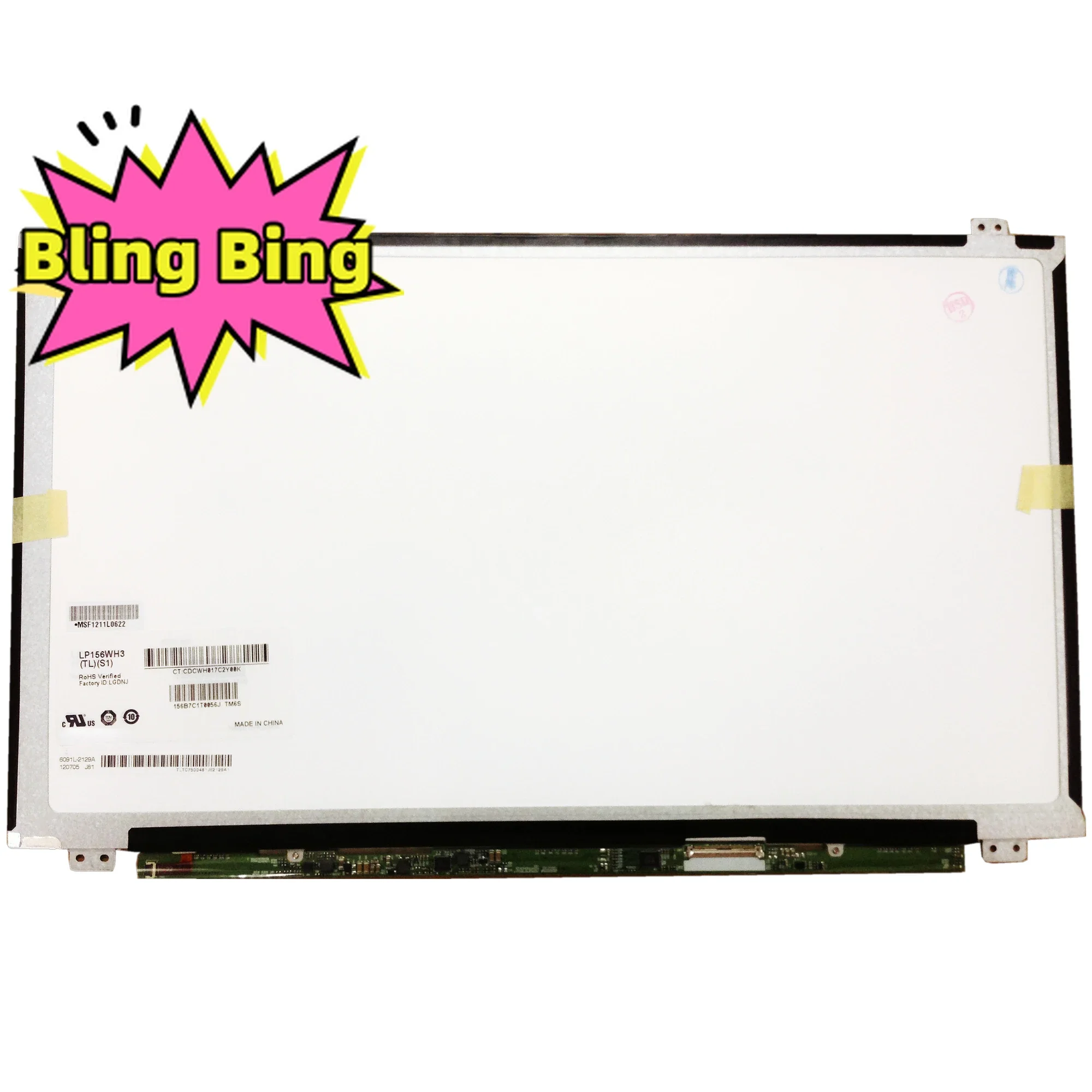 LP156WH3 TLS1 LTN156AT30 LTN156AT35 N156BGE-L41 LP156WH3 B156XW04 B156XTN04.2 LTN156AT20 40PIN Laptop LCD Screen