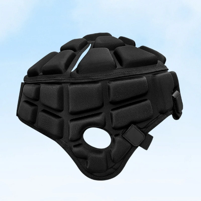 Adult Soft Padded Football Helmet Anti-collision Headguard Breathable for American Football Flag Baseball Training Gear