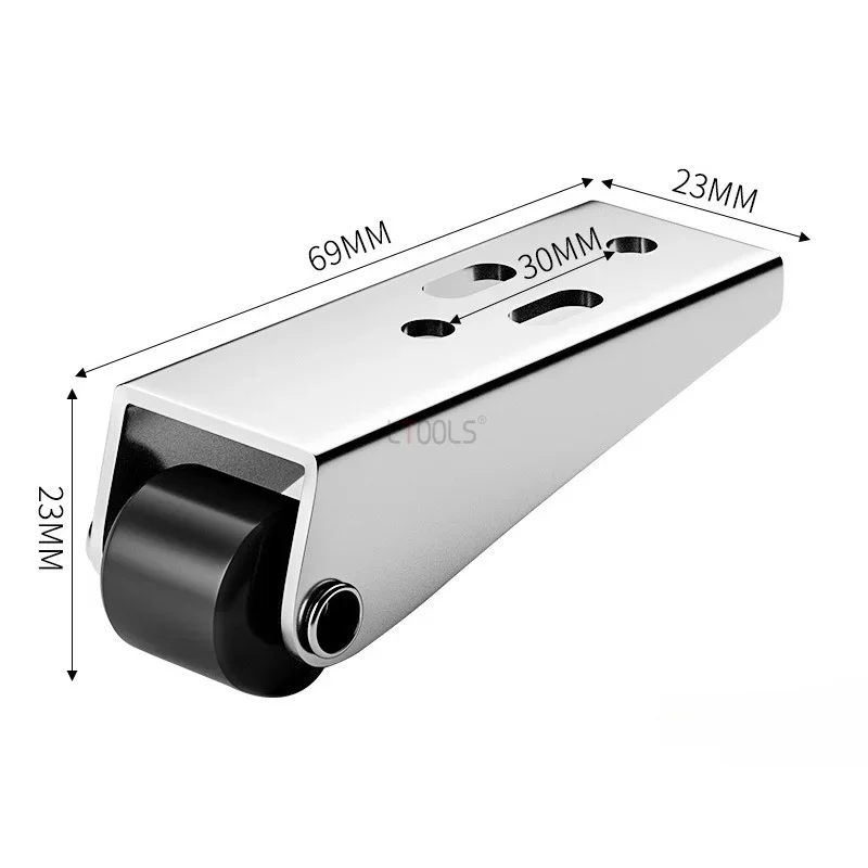 Silent Side Mounted Directional Roller Vertical Directional Sliding Door Track Pulley Effortless Slide Door Single Wheel Caster