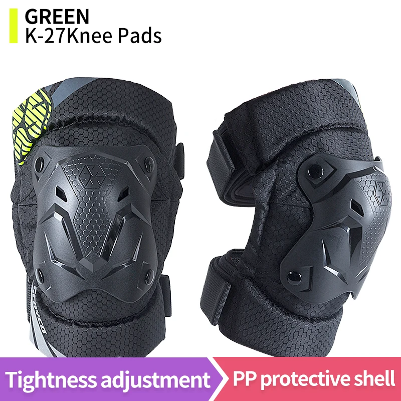 دراجة نارية قصيرة الركبة حامي K27 ركوب حامي الرياضة في الهواء الطلق الركبة حامي أربعة مواسم العالمي للرجال والنساء