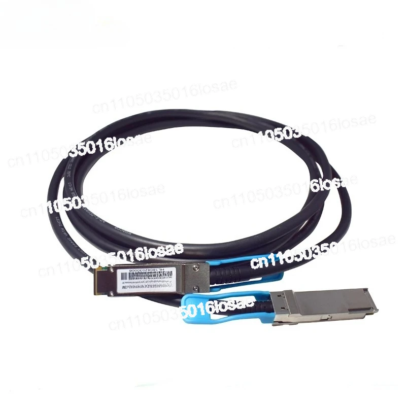 For QSFP-100G-CU1m 100G QSFP28 To 100G QSFP28 1m PVC 30AWG 0-70 ℃ Passive DAC Cable Fiber Optic Equipment