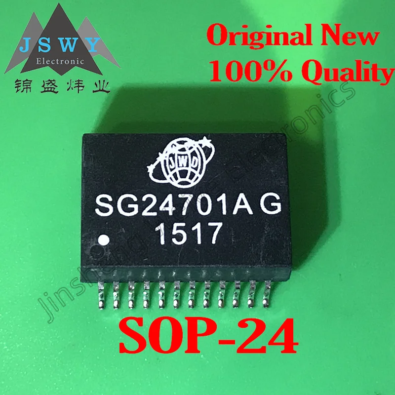 

(1/10 pieces) SG24701AG SG24701 SOP-24 Spot original / fast delivery / network transformer chip / new in stock