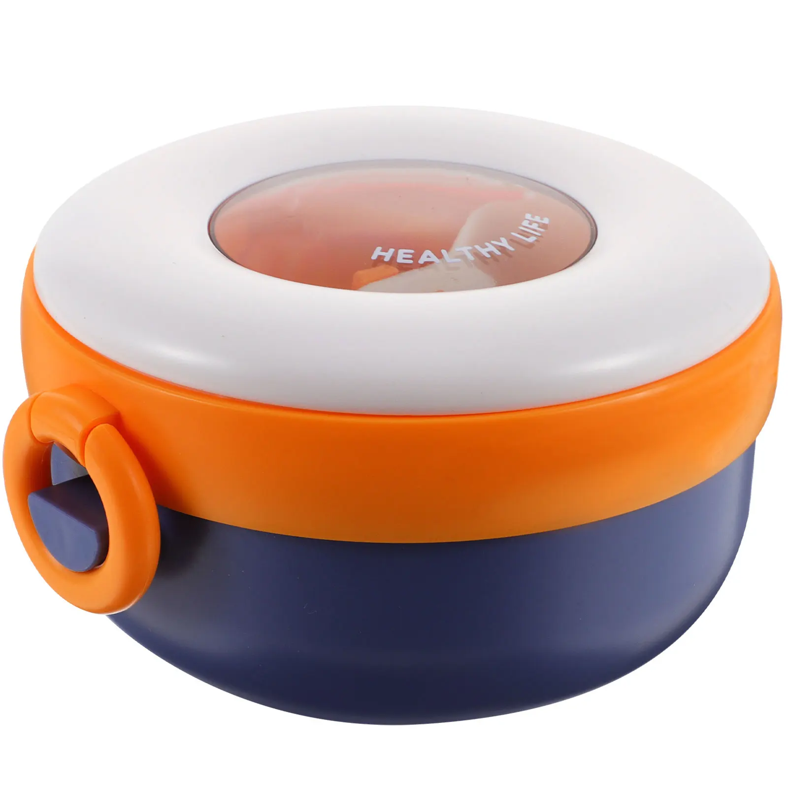 

1 set Stainless Steel Baby Food-Grade PP Toddler Bowl Heatable Leak-Proof Kids Dinnerware Soup Pasta Storage for Home