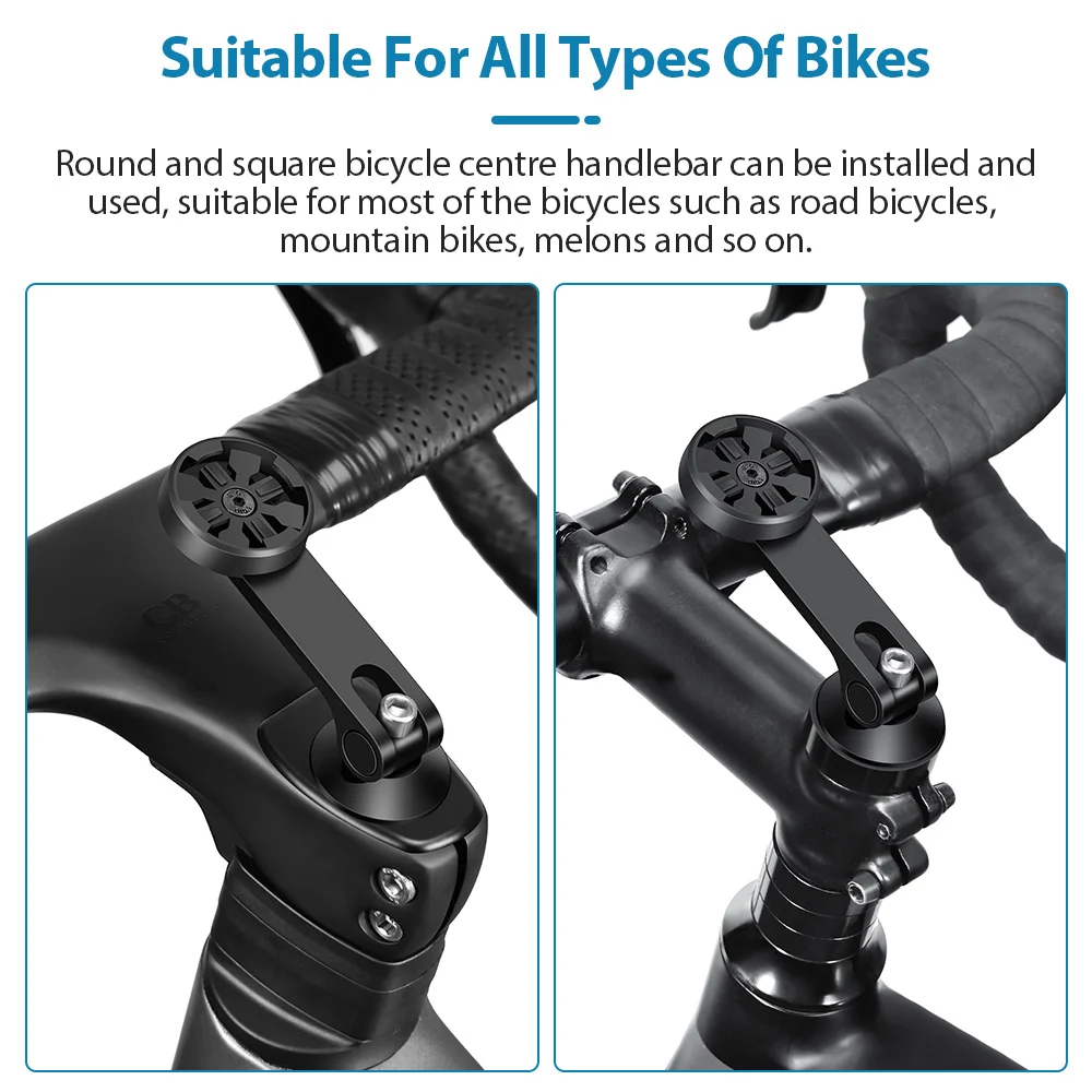 NEWBOLER Bicycle Phone Holder Aluminum Center Handlebar 180° Adjustable Bike Mobile Phone Bracket For MTB/Road Bike Holde view 5