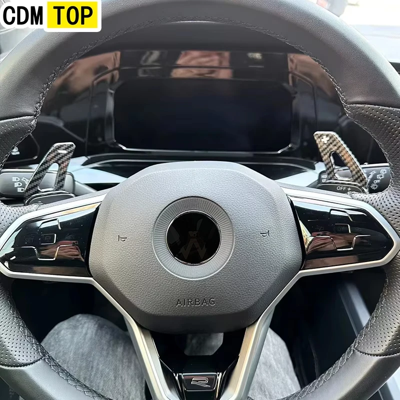 For Volkswagen steering wheel paddle shift VW Golf 8 MK8 GTI CC Polo Touran Touareg Phldeon Sharan Phaeton Tayron accessories