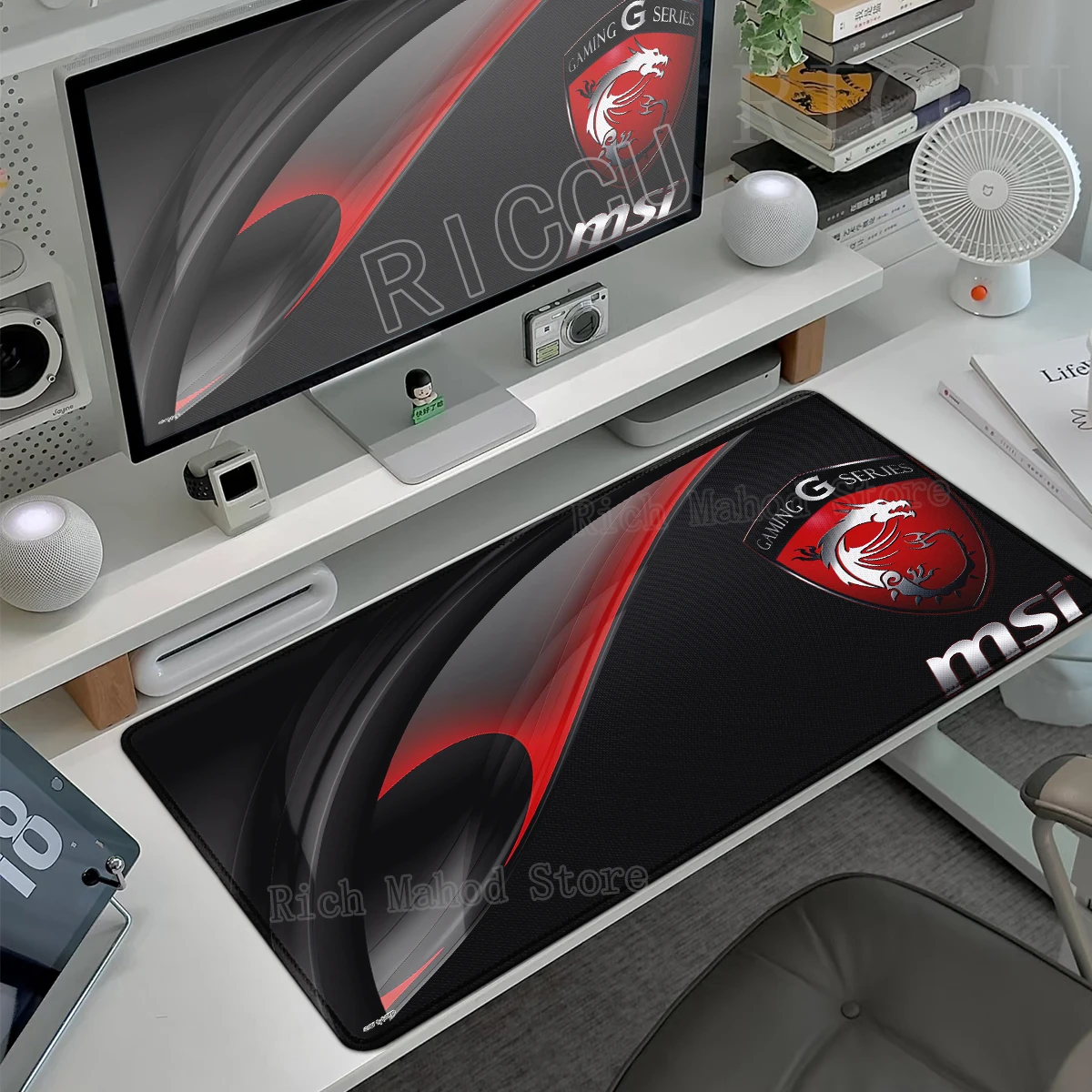 

Large Gaming Mousepad MSI E-Sports HD Mouse Pad Extended MouseMat Gamer XXL Desk Mat PC Cabinet Pads Desk Accessories Carpet Rug