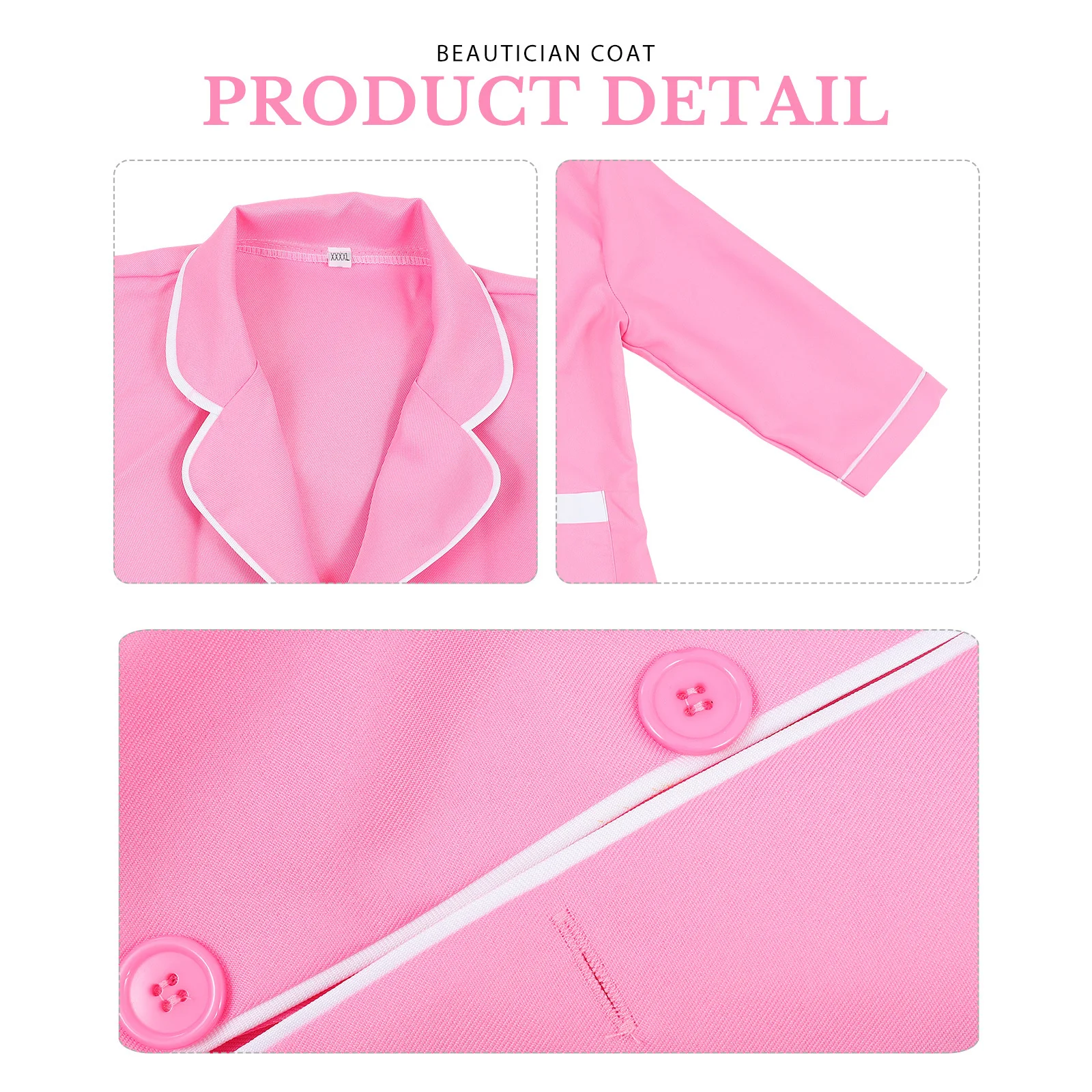 

Платье для салона красоты, легкая дышащая рабочая одежда для парикмахерской, прочная униформа для косметолога для стрижки волос, укладки