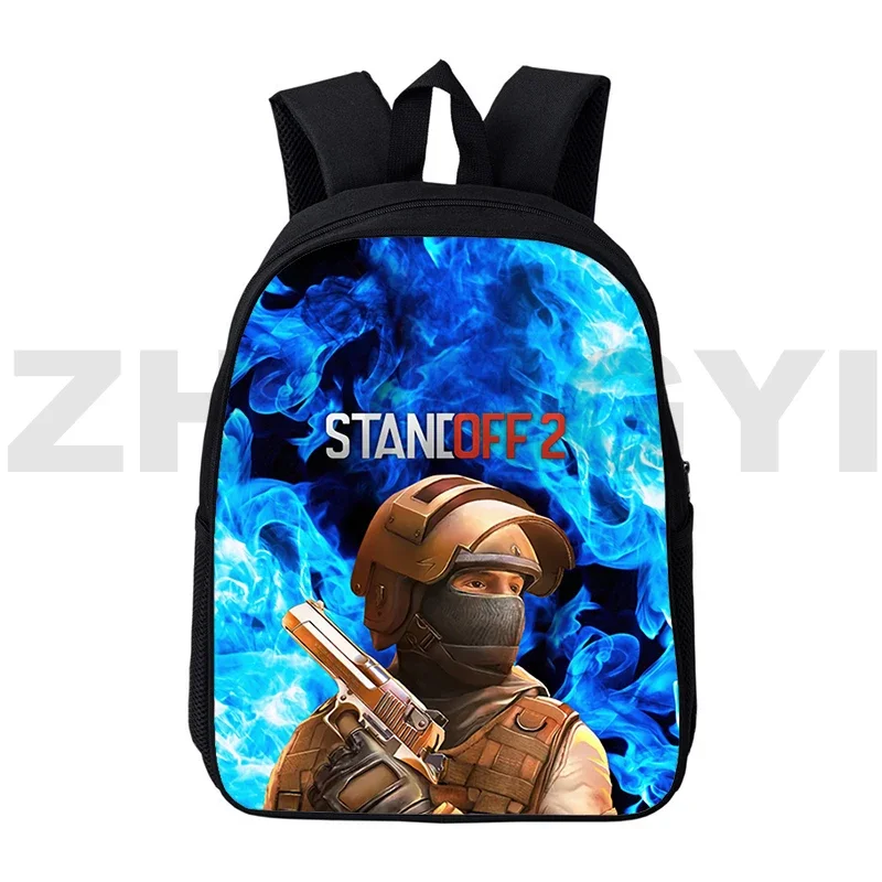 

Top Quality 3D Standoff 2 Backpacks Anime Mens Bookbag 12/16 Inch Fashion Travel Sport Student Kids Shooting War Game School Bag