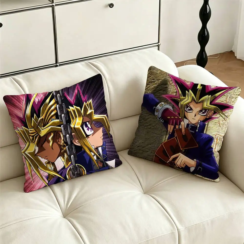 Anime Yu-Gi-Oh Y-Yugi Muto Pillow Case Cushion Cover Throw Pillow Case For Car Sofa