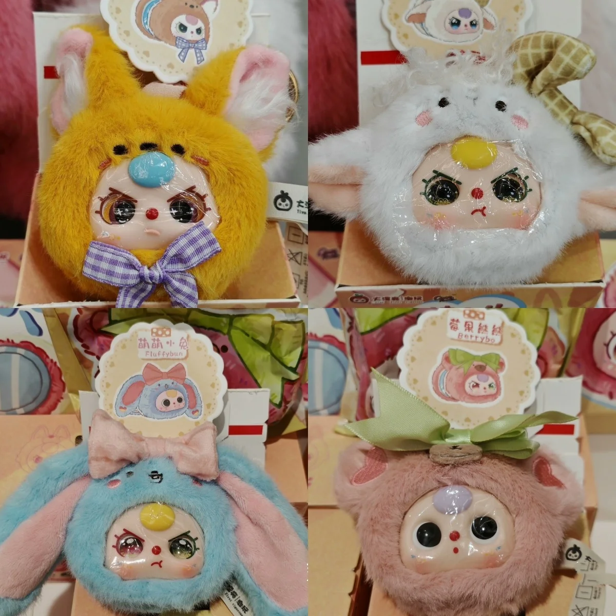 

Original Baby Three Vanity Mirror Series Mysterious Box Vinyl Face Blind Box Trendy Toys Cute Doll Mystery Gift For Girls