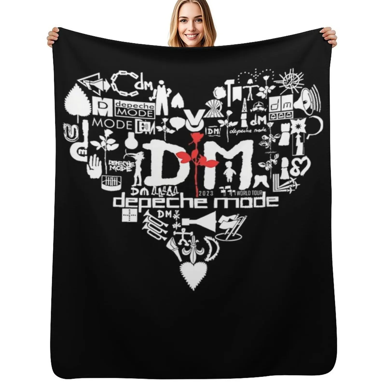 Vintage World Tour Memento - Classic Musician Band 2024 Throw Blanket Large Kid'S manga Cute Soft Decorative Throw Blankets
