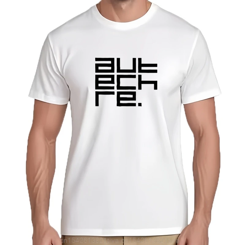 Autechre Name T Shirt White in various sizes S 5XL Free UK Shipping