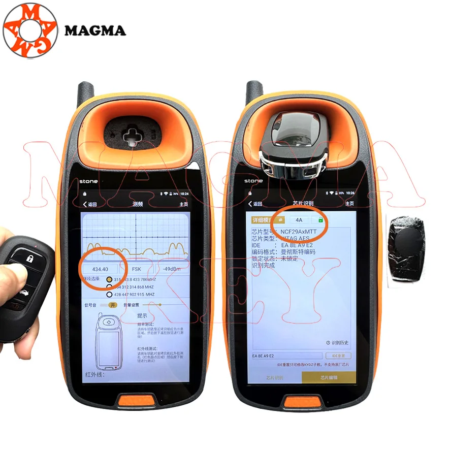 MAGMA 433MHz 4A 72147-3A0-A01 A3C0775510100 KR5TP-4 لهوندا أكورد CR-V HRV الطيار سيفيك 2022 2023 2024 مفتاح ذكي بدون مفتاح الذهاب