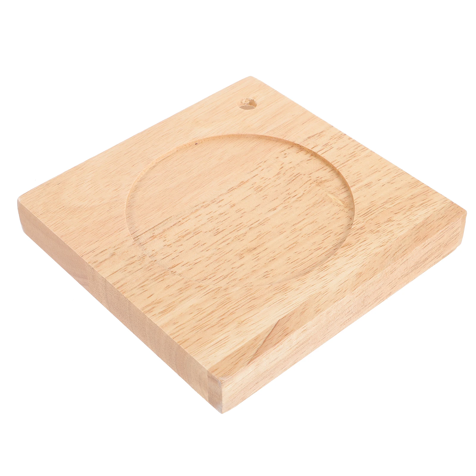 

Wooden Square Table Decorative Durable Natural Wood Lamp Base For Bedroom Living Room Home Desk Light Base Handcrafted Smooth
