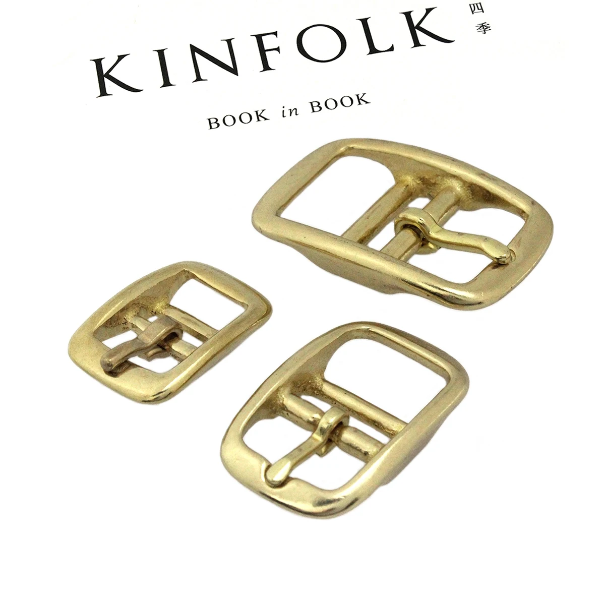 1pcs Solid Brass Belt Buckle Middle Center Bar Single Pin Belt Buckle Leather Craft Strap Belt 15mm/ 20mm/ 25mm