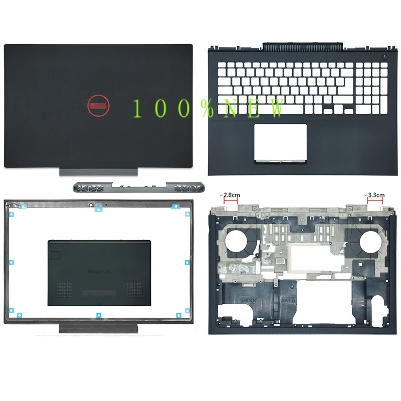 

New For DELL Inspiron 15 7566 7567 Laptop Back Cover/Bezel/Palmrest/Bottom Cover