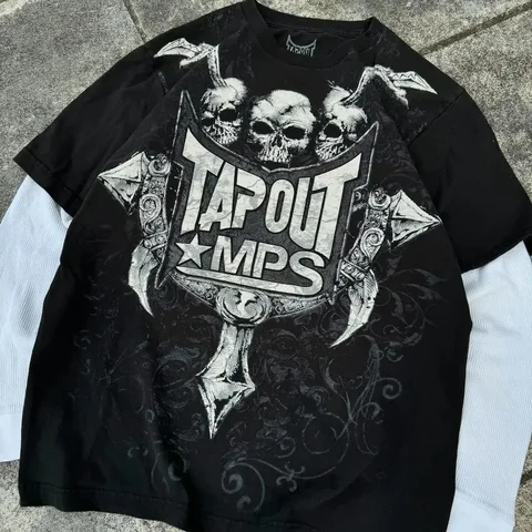 Лонгслив tapout sk8 - купить недорого | AliExpress