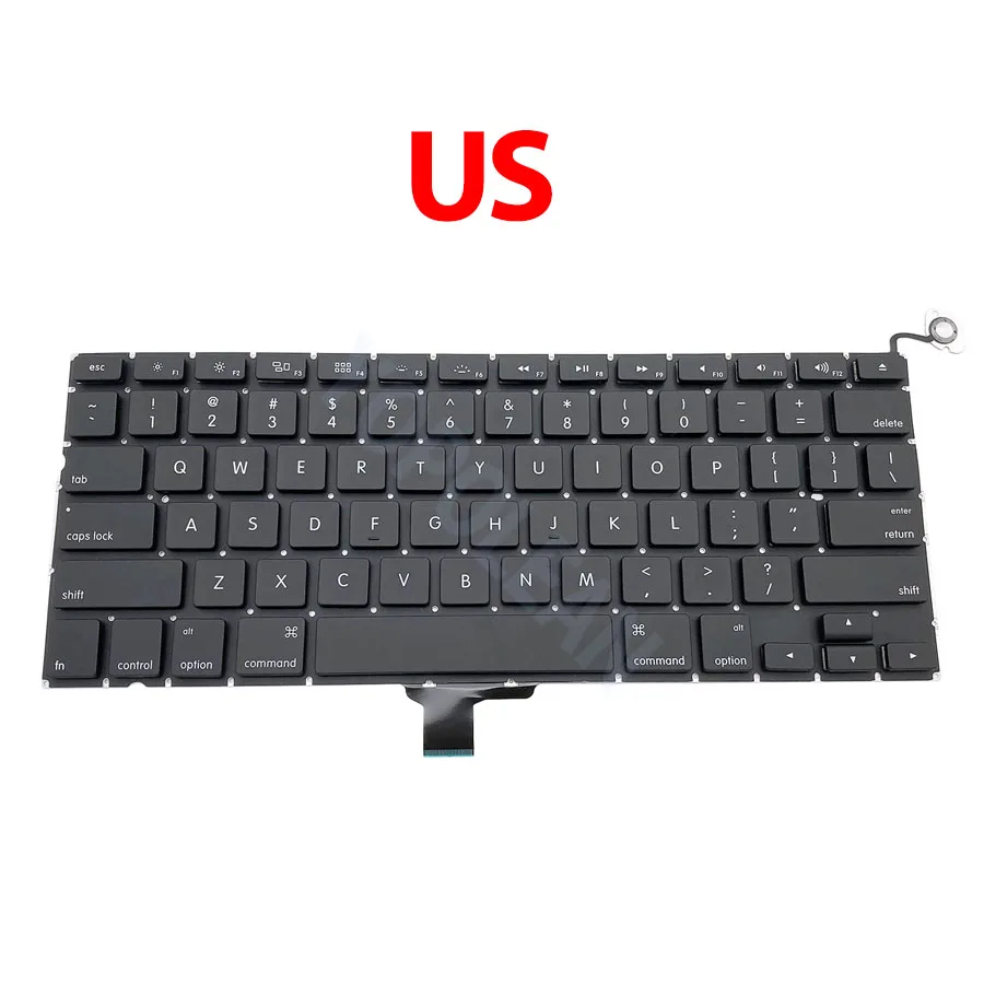 New A1278 Keyboard with screw For MacBook Pro 13'' A1278 US UK