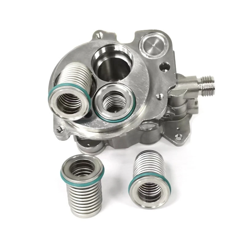 A2710703501 for Benz 271 High Pressure Oil Pump Stainless Steel High-pressure Oil Pump Corrugated Pipe with Sealing Ring