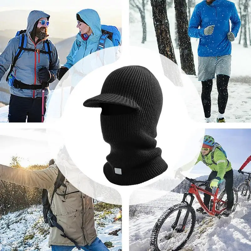 الشتاء الدراجات قناع هود غطاء محرك السيارة الدافئ الوجه قناع الشتاء الرياح واقية مرونة الوجه والرقبة تغطي الطقس البارد قناع هود ل