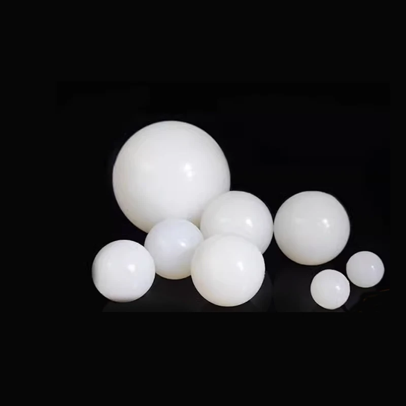 White Solid Silicone Bouncy Ball 2mm-130mm Bounce Ball