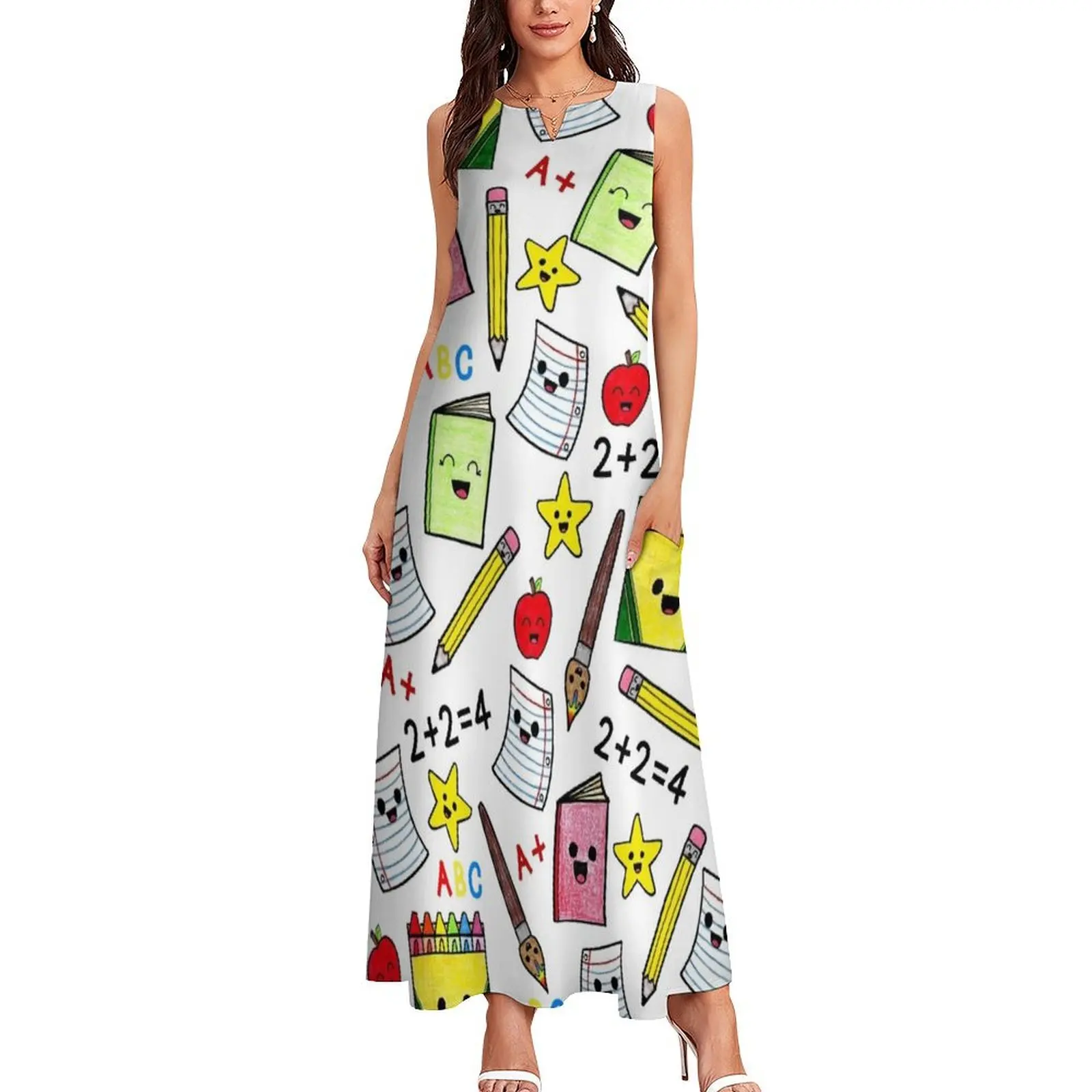 Back To School 1 Long Dress dress summer birthday dress