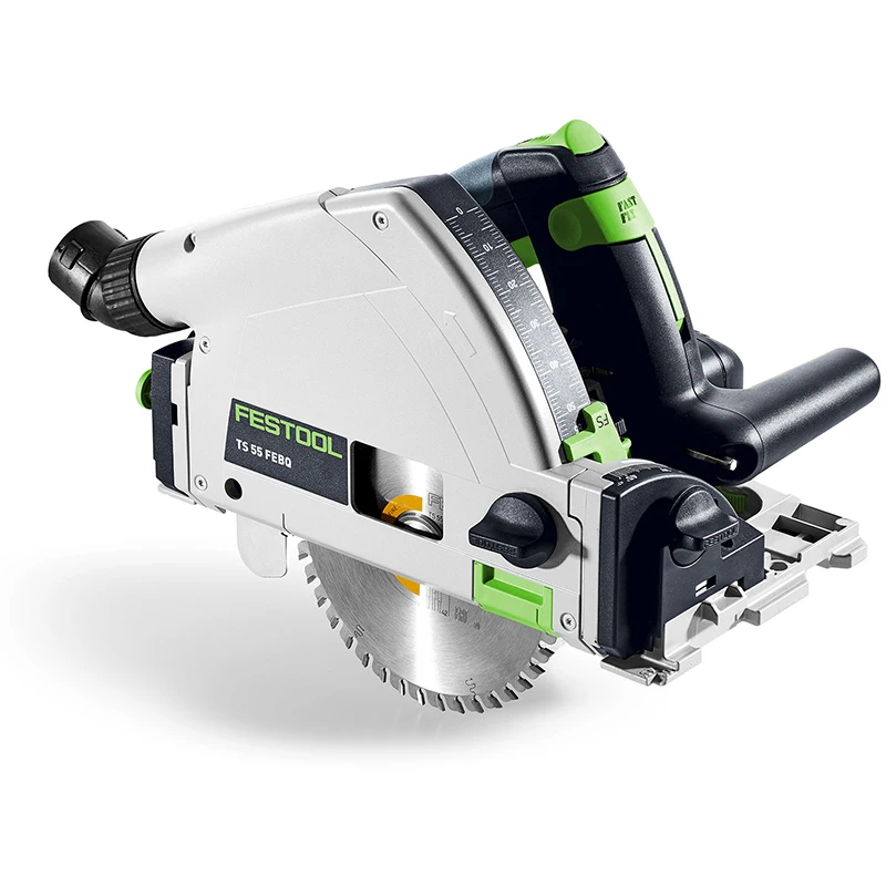 FESTOOL Plunge Cut Track Saw TS 55 FEQ-F-Plus Woodworking Rail Portable Vacuum Cutting Saw Power Tools 1200W 220V TS55FEBQ