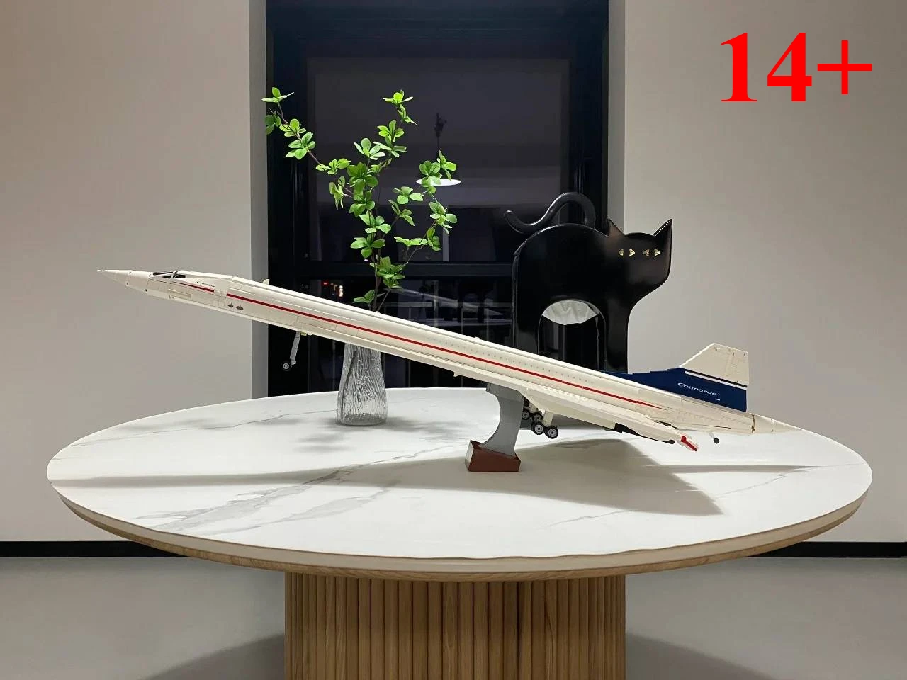 2025 new Airbus Concorde aircraft construction kit Supersonic aircraft space shuttle model children's educational toys