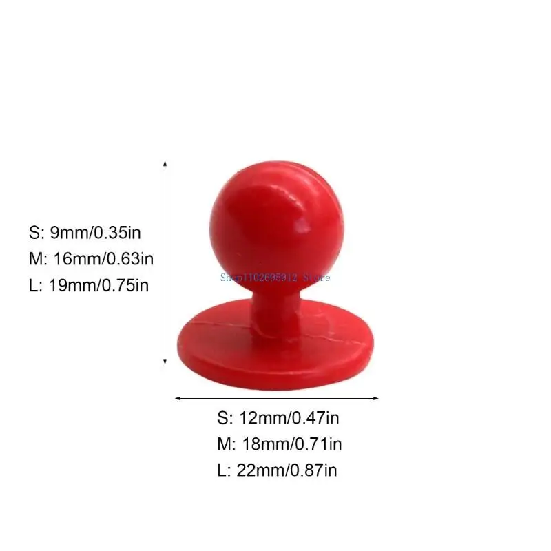 N7YE 100pcs Chefs Clothing Buttons NoSew Installation Chefs Uniform Ball Buttons For Restaurant And Hotel Chefs Uniforms