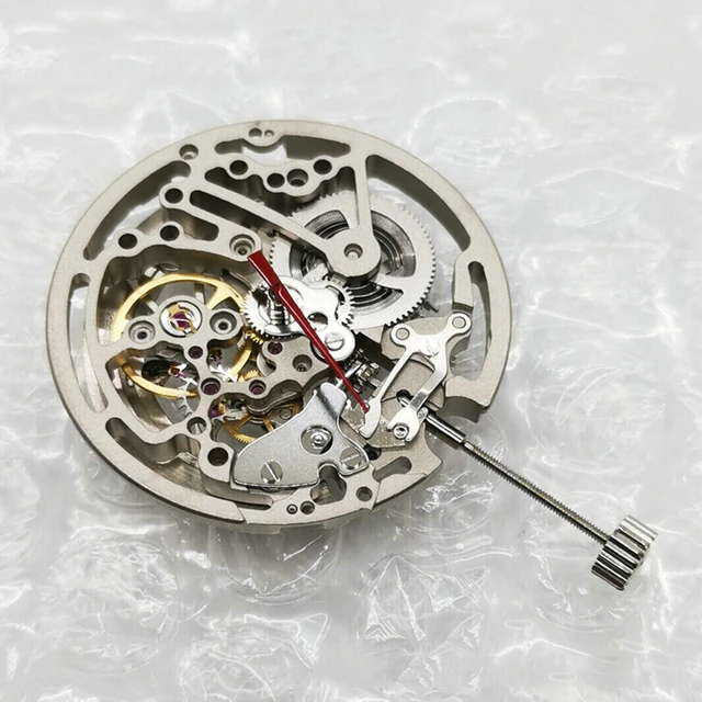 Tianjin Seagull ST1646 Hollow Mechanical Movement TY2809 Automatic Skeletonized Self winding Mechanism MOD Watch Replace Parts AliExpress 1511